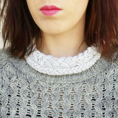 collier tressé