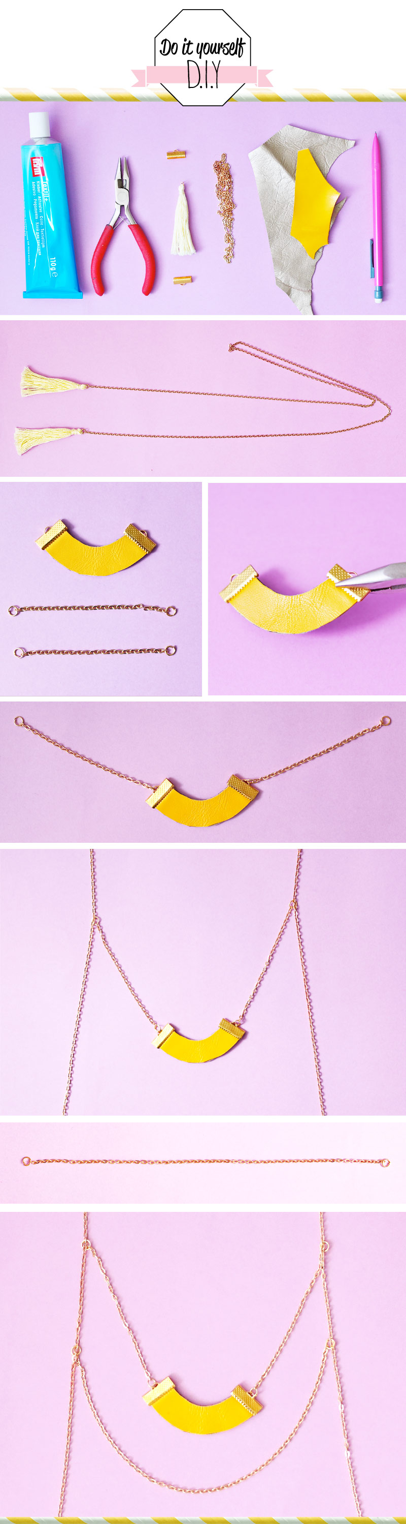 diy-collier-jaune