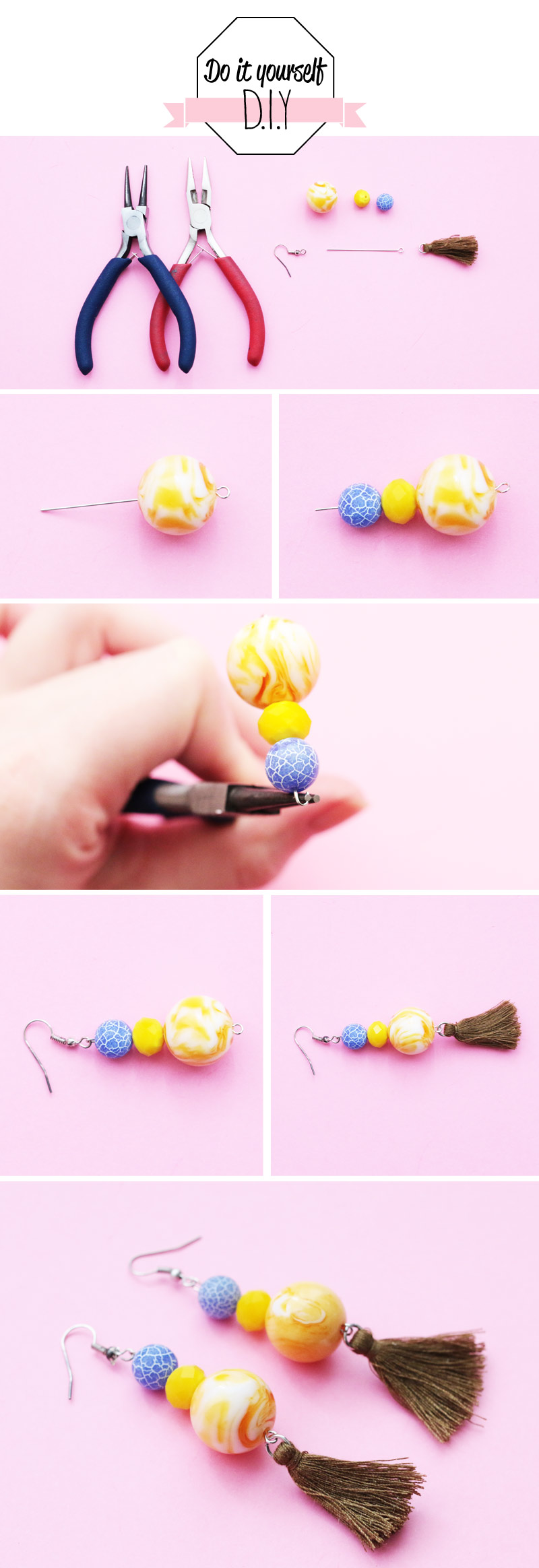 diy-bracelet-double-pompon