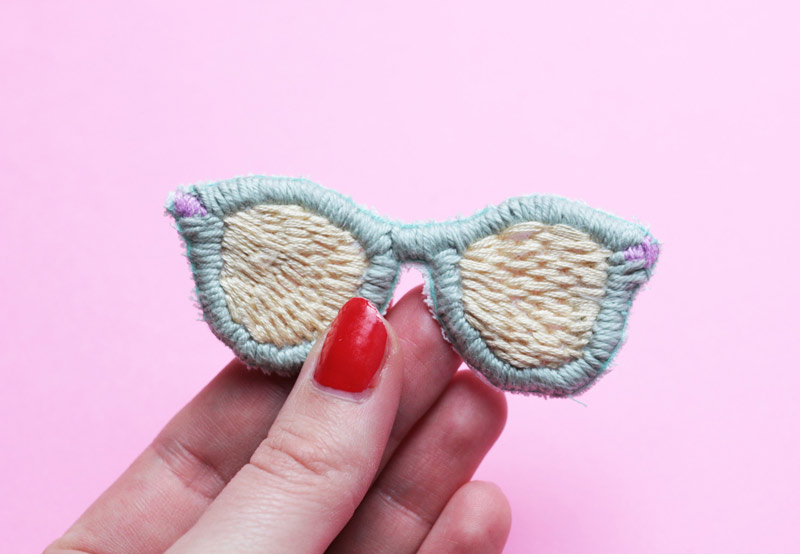 diy : un ecusson fait main