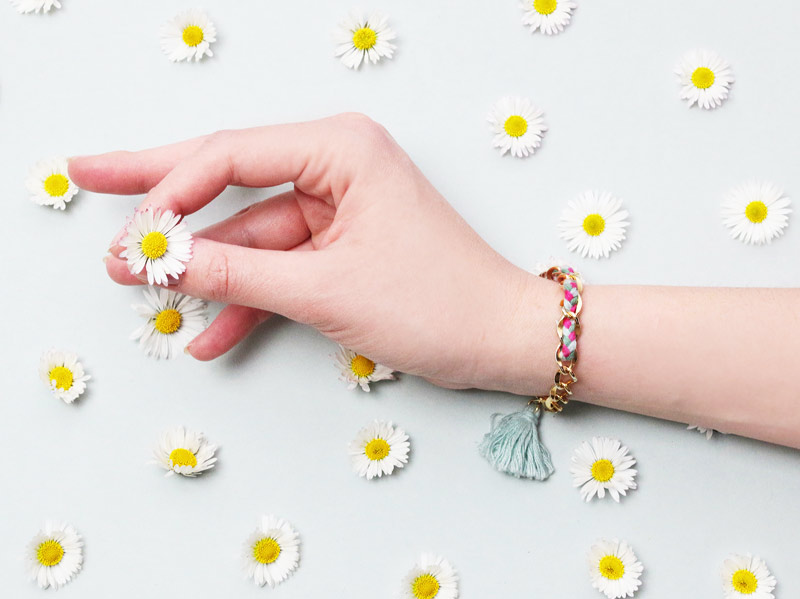 diy – un bracelet cool et chic pour le printemps&nbsp;!
