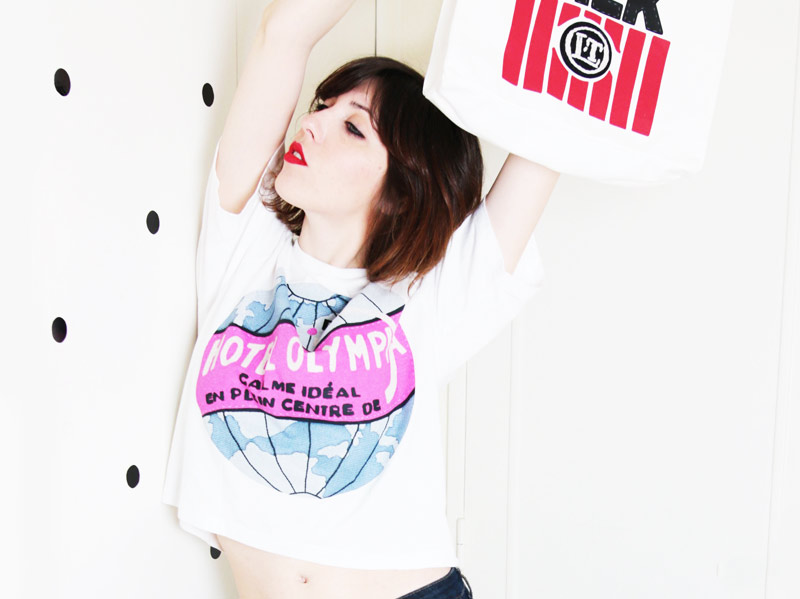 shopping look : Olympia Le-tan X Uniqlo J&rsquo;adore&nbsp;!