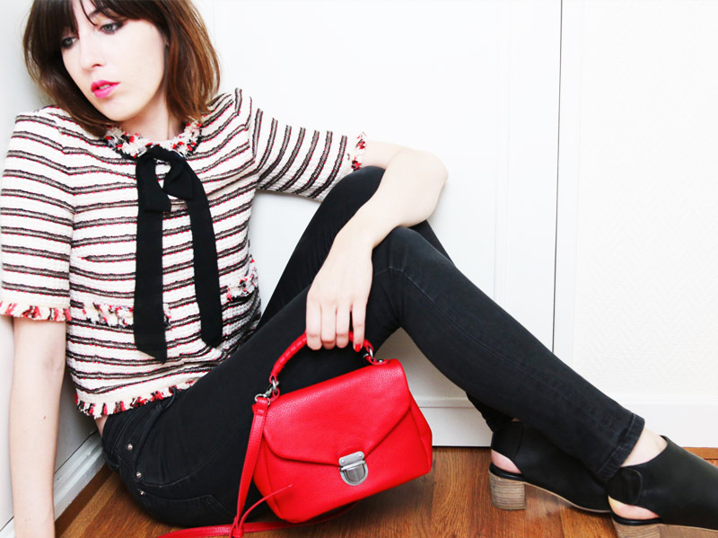 Look shopping ! Du bleu et du&nbsp;rouge…