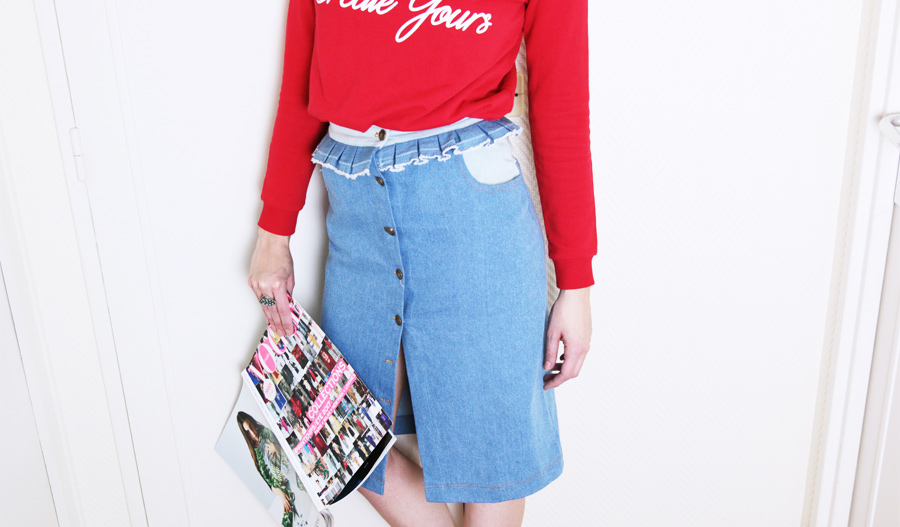 Couture Mode, mon interprétation de la jupe Roméo de I am&nbsp;pattern