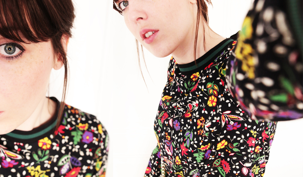 #OOTD Une robe à fleurs et des baskets