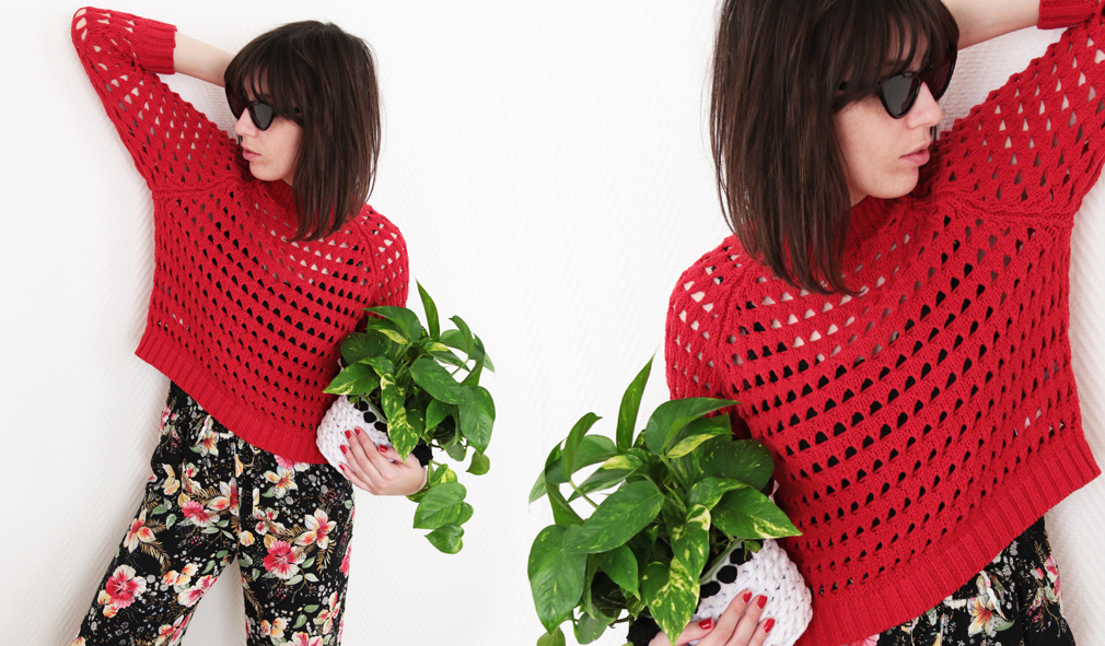 # OOTD , Des fleurs et du crochet pour le&nbsp;printemps