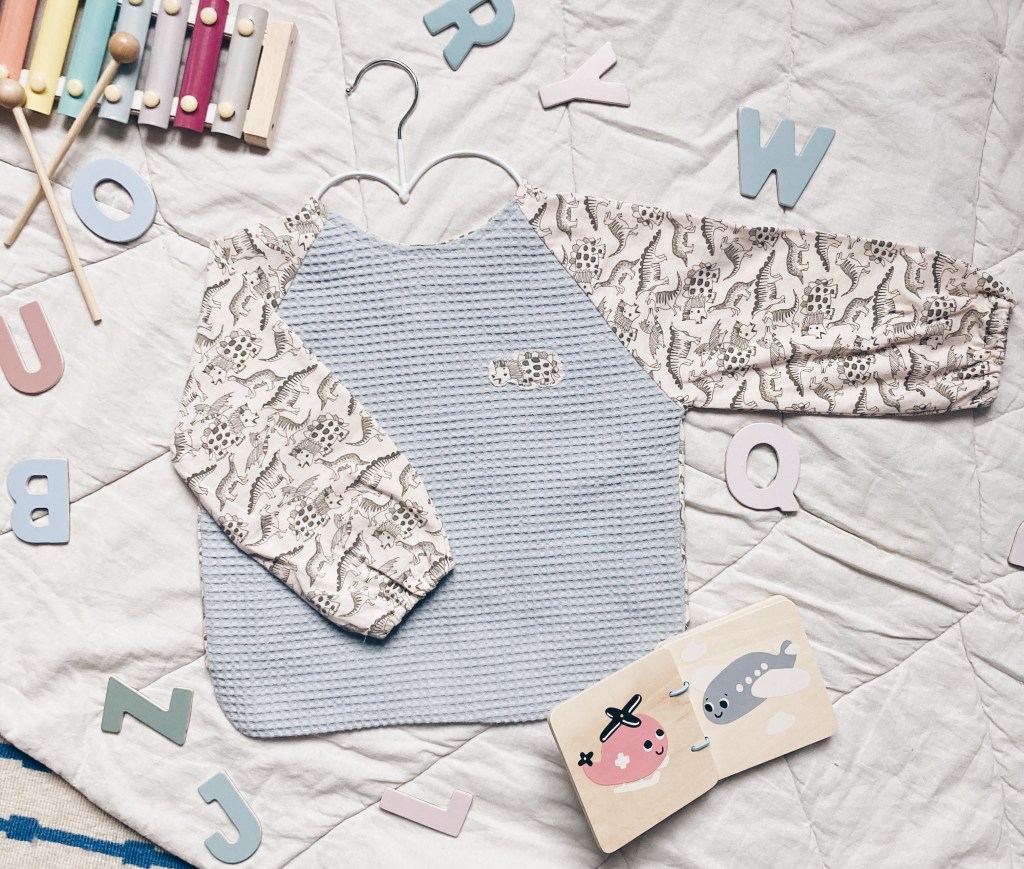 DIY bébé – Coudre Un bavoir tablier ( patron pdf&nbsp;)